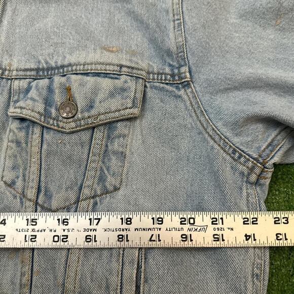 Haggar Light Wash Denim Jacket - Picture 3 of 5